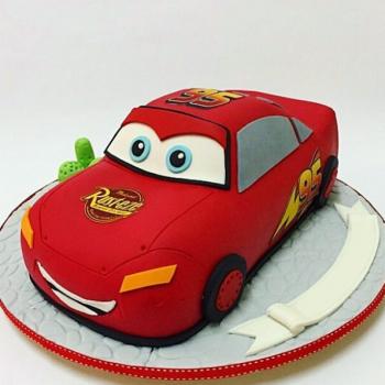 3d boys car cake