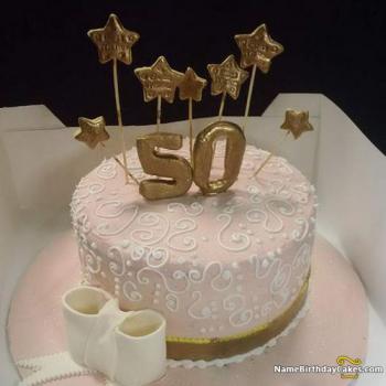 50th birthday cake ideas