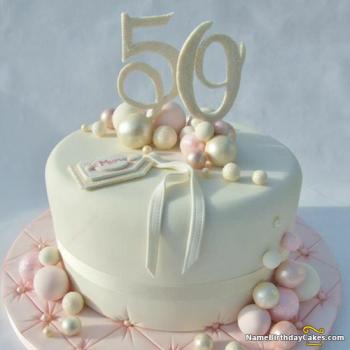 50th birthday cakes for female