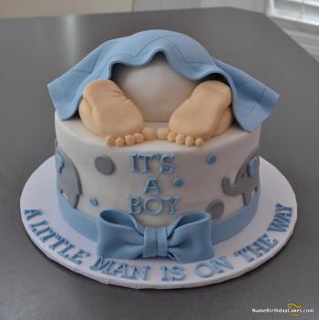 baby shower cakes for boys