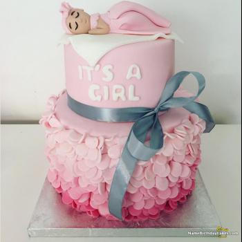 baby shower girl cake images