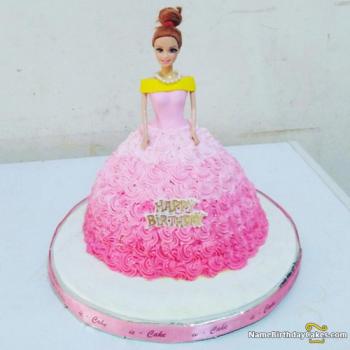 barbie birthday cake images hd
