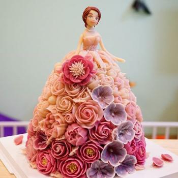 barbie cake decorations