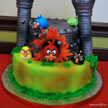 birthday cake angry birds