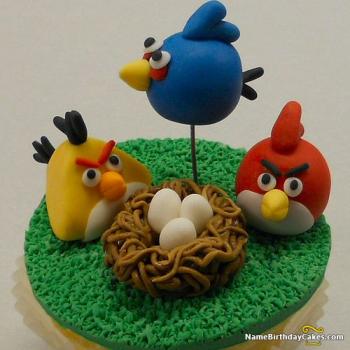 birthday cake angry birds