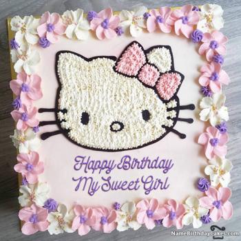 birthday cake for kid girl