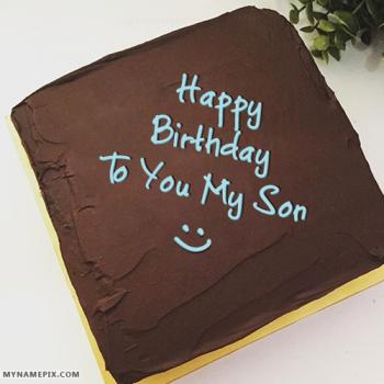 Happy Birthday Son On Your Birthday I Love You Cake 5”x7” Hallmark Greeting  Card | eBay