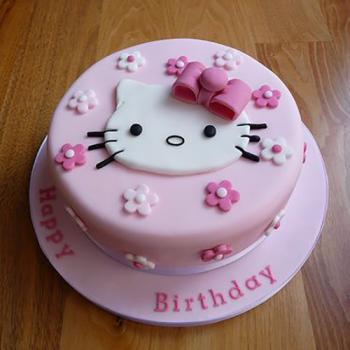 birthday cake hello kitty