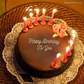 candles birthday cake images
