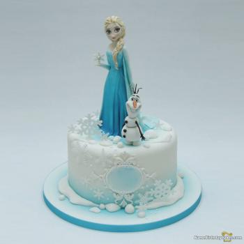 disney frozen birthday cake