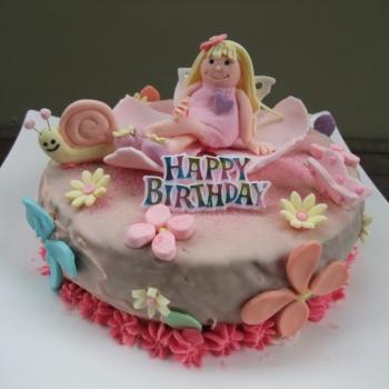fairy birthday cake