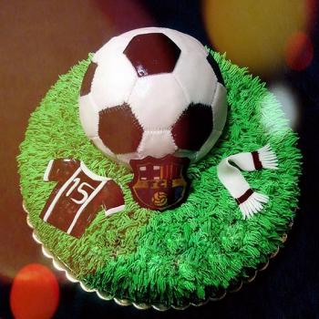 football cake pictures