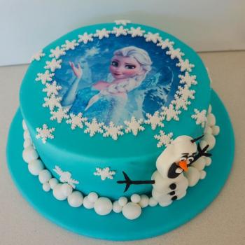 frozen cake decorations