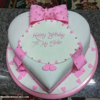 happy birthday cake for sister