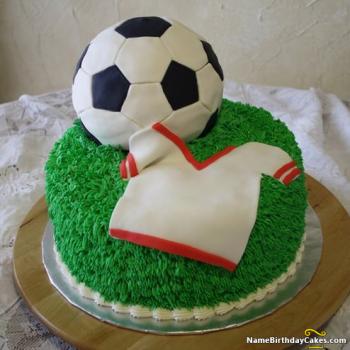 happy birthday football cake