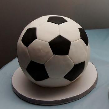 happy birthday football cake
