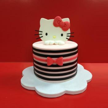 hello kitty themed cake