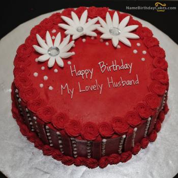 Happy Birthday Cake For Husband Romantic Birthday Wishes