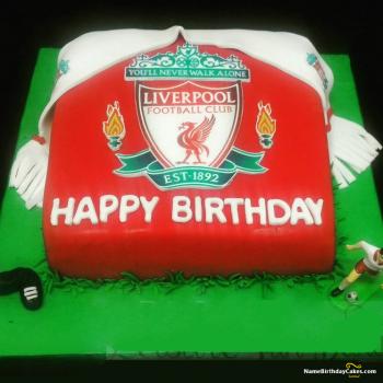 liverpool football cake