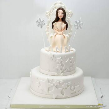 princess daughter cake