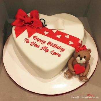 romantic birthday cake for girlfriend