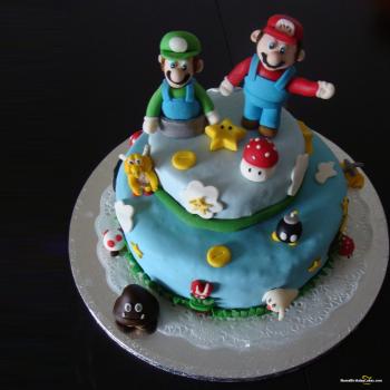 super mario cake ideas
