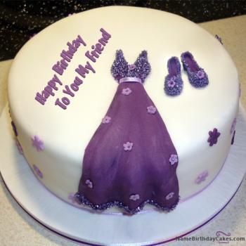 themed birthday cake for girl friend