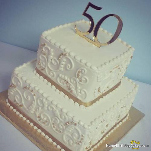 50th Birthday Cake Ideas Images | Happy Birthday