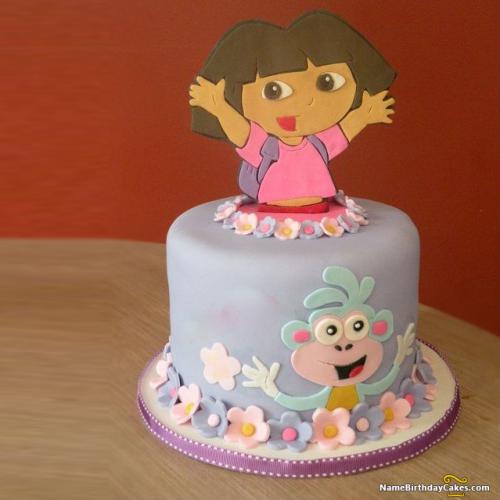 Dora Birthday Cake – A Slice of Kate