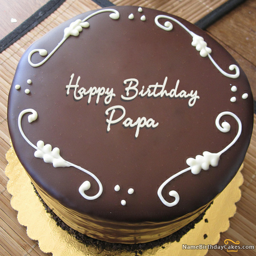 happy birthday papa cake image