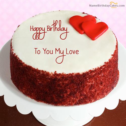 Happy Birthday Cake with Wishes for Husband | Happy Birthday