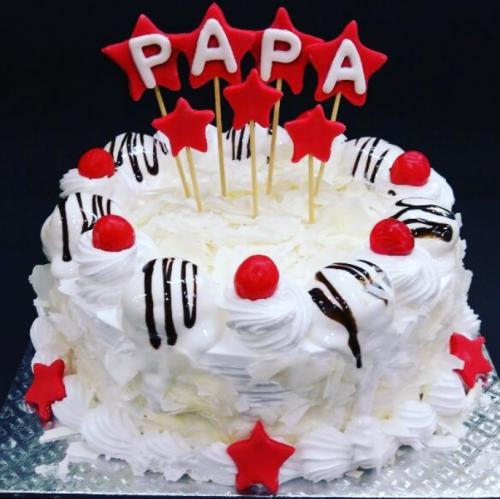 Chocolate Happy Birthday Cake Wishes For Papa
