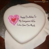 Romantic Birthday Cake For Wife - Make Her Day Special