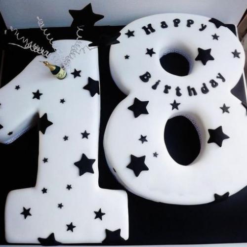 18th birthday cake for Oliver - The Great British Bake Off | The Great  British Bake Off