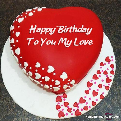 ❤️ Ice Heart Birthday Cake For sonu my jaan