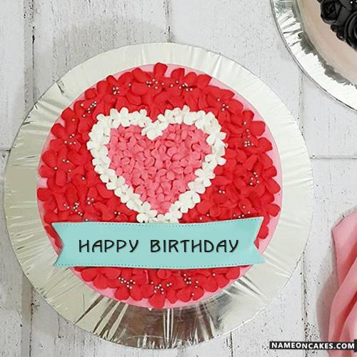 Beautiful Happy Birthday Cakes Images and Name Edit Photos